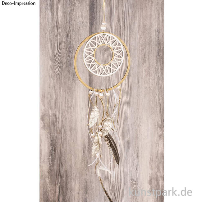 Artikelbild 2 des Artikels “Holzscheibe Dream mit 18 cm Ring - modern, 13 cm, 2 Stück “