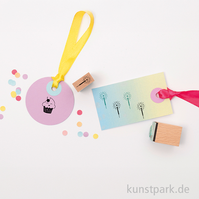 Artikelbild 2 des Artikels “Holzstempel-Set HAPPY BIRTHDAY, 11-teilig “