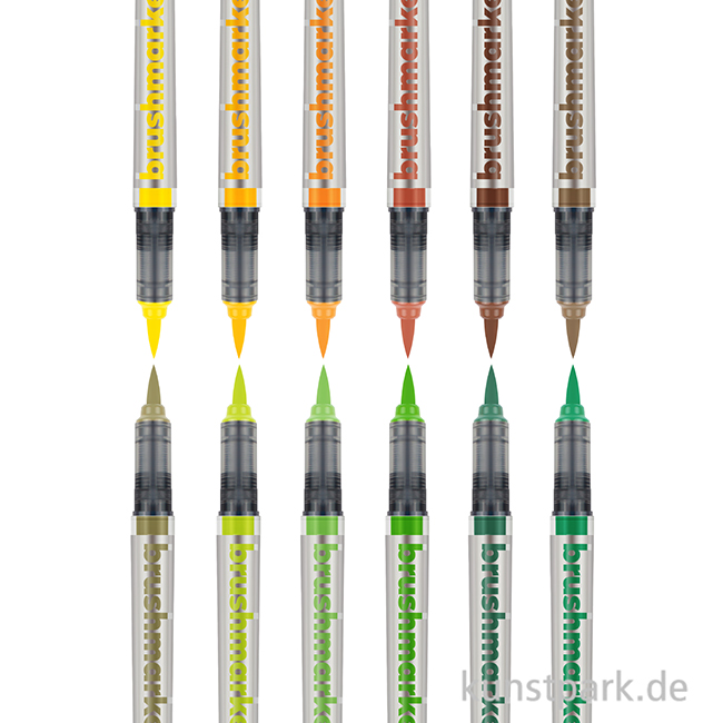 Artikelbild 2 des Artikels “Karin Brushmarker PRO Set - 12 Farben, Sun and Tree Colours “