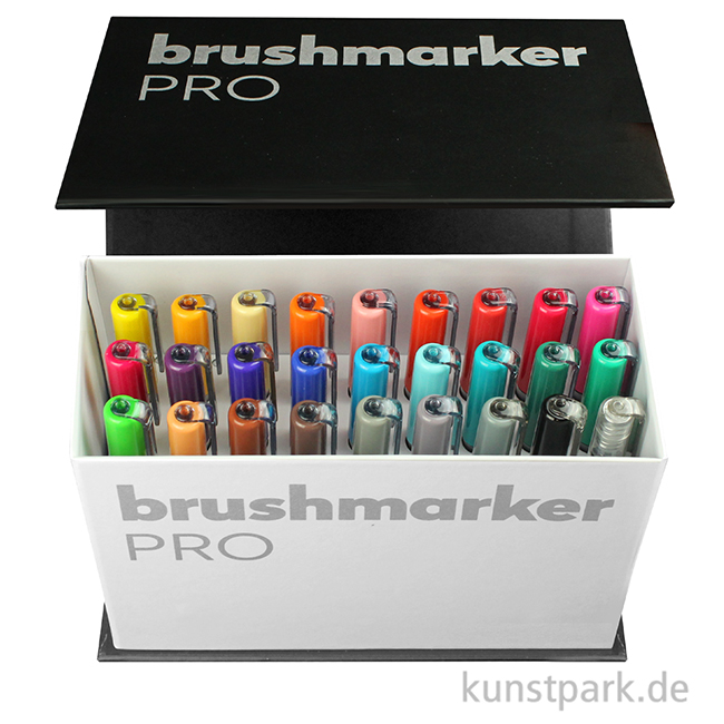 Artikelbild 2 des Artikels “Karin Brushmarker PRO Set - 26 Farben + 1 Blender “
