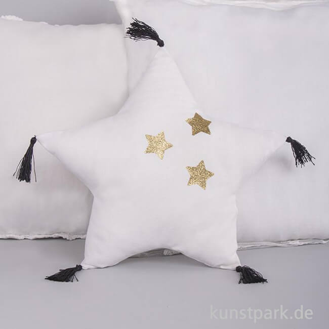 Artikelbild 2 des Artikels “Kissenbezug Stern - naturweiß “