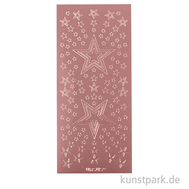 Artikelbild 2 des Artikels “Kreativ Sticker - Sterne 4, Kupfer, 10 x 23 cm “