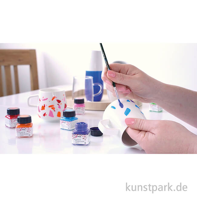 Artikelbild 2 des Artikels “KREUL Glass & Porcelain Classic - Color Living Set, 6 x 20 ml “