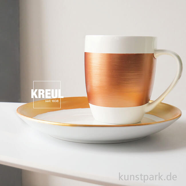 Artikelbild 2 des Artikels “KREUL Glass & Porcelain Classic - Metallicfarben Set, 6 x 20 ml “