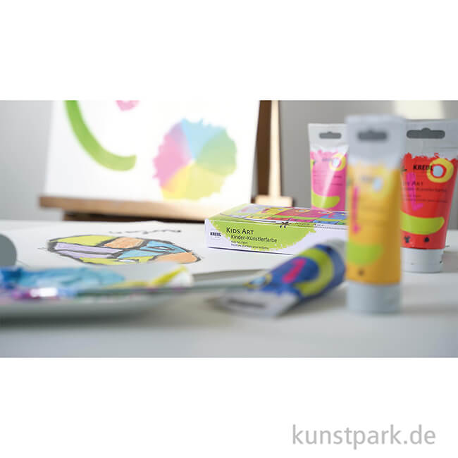 Artikelbild 2 des Artikels “KREUL Kids Art - Kinder Künstlerfarben Set, 8 x 20 ml Tuben “