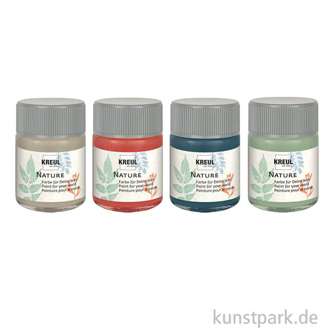 Artikelbild 2 des Artikels “KREUL Nature Farbe 4 x 50 ml Set “
