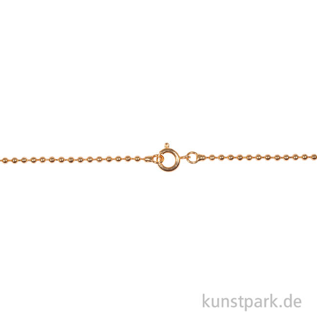 Artikelbild 2 des Artikels “Kugelkette - Gold, verschiedene Längen “