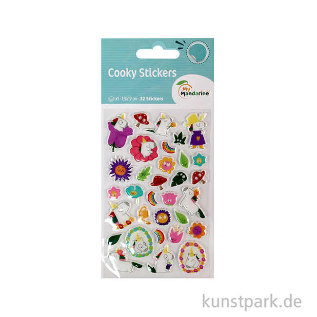 Artikelbild 2 des Artikels “Maildor Cooky Sticker - Einhorn Natur “
