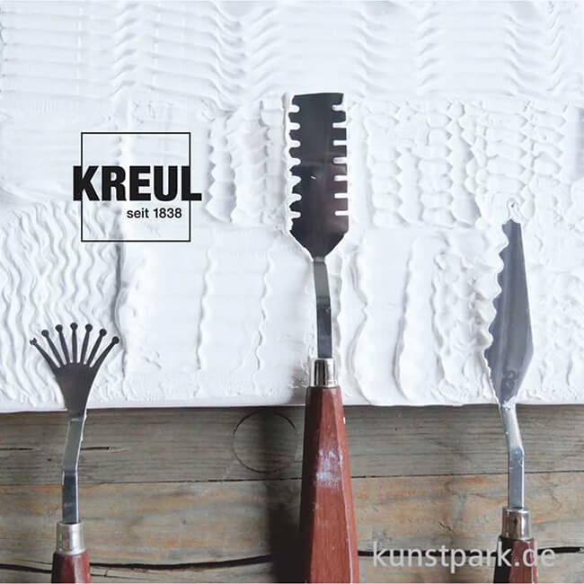 Artikelbild 2 des Artikels “Malmesser mit Metallklingen und Holzgriffen, 3er Set “
