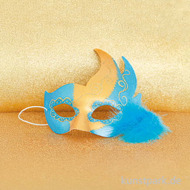 Artikelbild 2 des Artikels “Maske zum Bemalen, Karton, Weiß, 22 x 20 cm “
