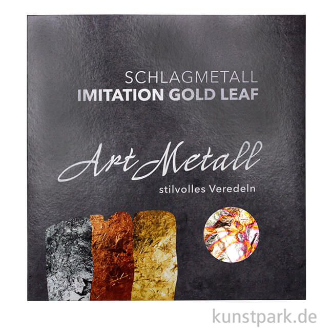 Artikelbild 2 des Artikels “Metallfolie 10-Blatt, 140 x 140 mm Oxydmetall-ROT “