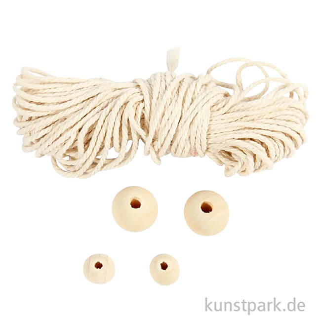 Artikelbild 2 des Artikels “Mini Bastelset Makramee - Schneeflocken, 10 cm “