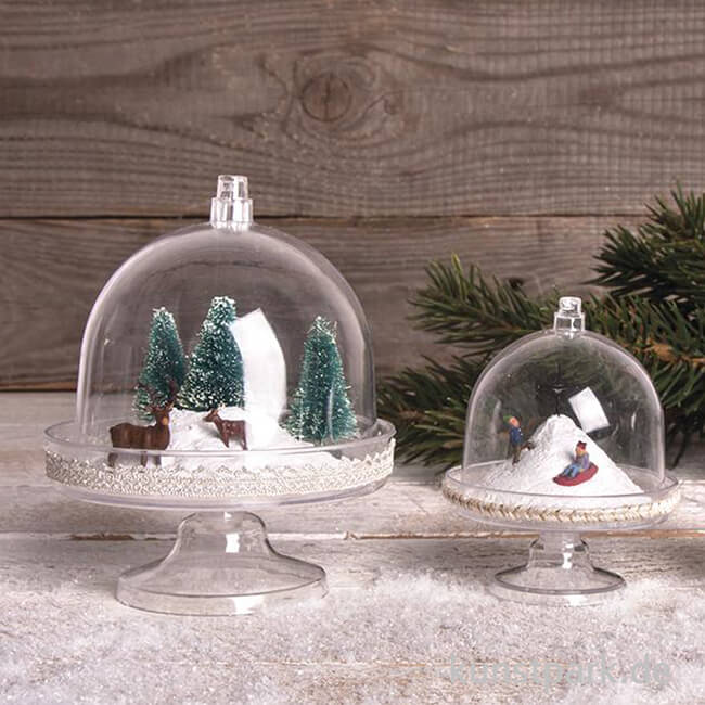 Artikelbild 2 des Artikels “Mini-Etagere mit Haube aus Kunststoff “