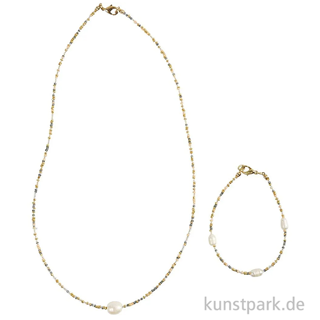 Artikelbild 2 des Artikels “Mini-Kreativ-Kit Schmuck, Perlen Kette + Armband “