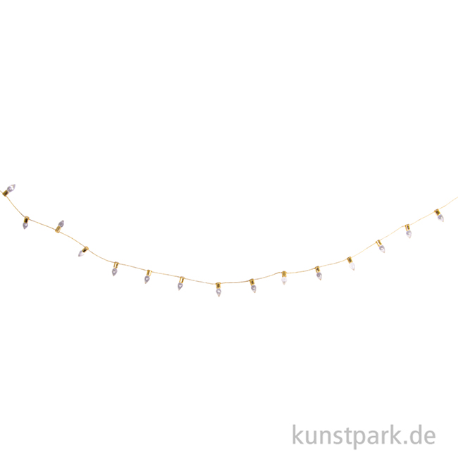 Artikelbild 2 des Artikels “Mini Lichterkette Deko, Gold, Länge 1 Meter “