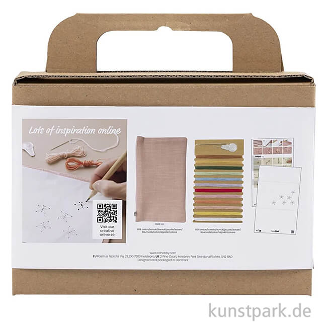 Artikelbild 2 des Artikels “Mini Stickset - Clutch Handtasche, Staubrosa “