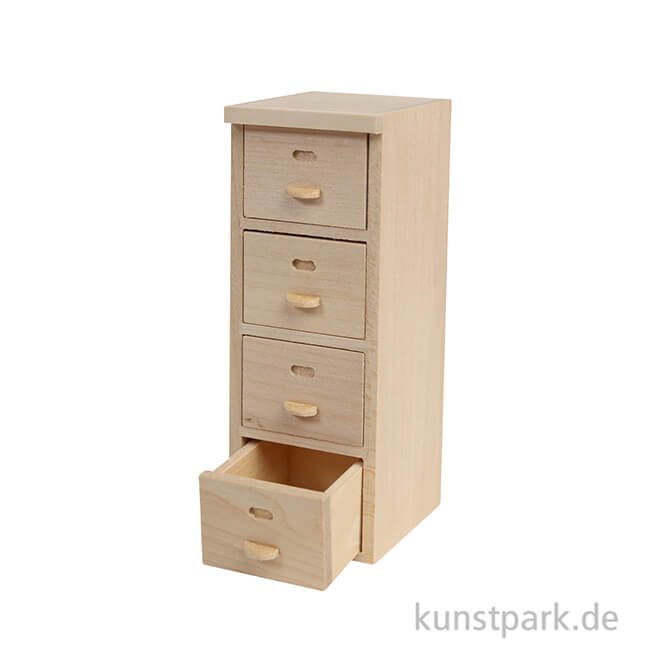 Artikelbild 2 des Artikels “Miniatur Aktenschrank, Holz, 4,5 x 12 x 5 cm “