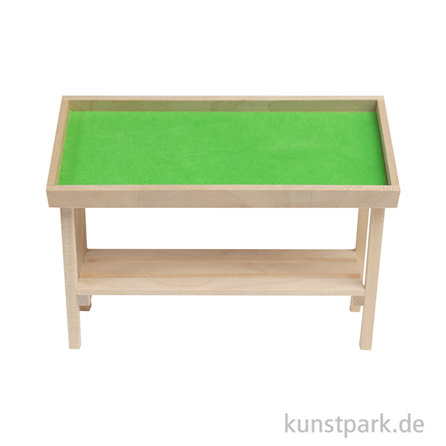 Artikelbild 2 des Artikels “Miniatur Marktstand, Naturholz, 4 x 4 x 7,5 cm “