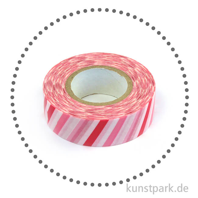 Artikelbild 2 des Artikels “Motiv-Klebeband Washi Tape - Dicke Balken schräg, 15 mm, Rolle 15m “
