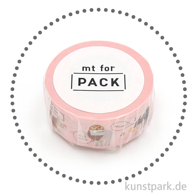 Artikelbild 2 des Artikels “MT Masking Tape Animals, 25 mm, 15 m Rolle “