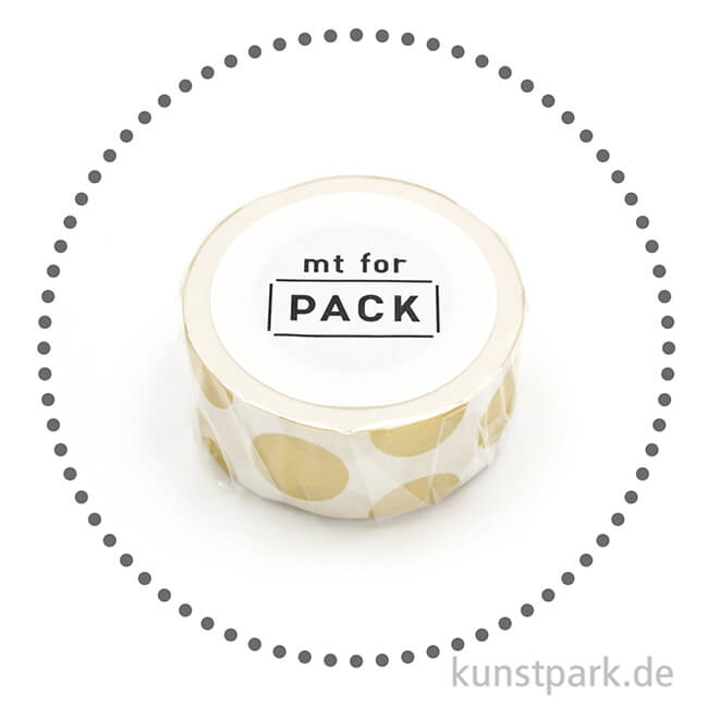 Artikelbild 2 des Artikels “MT Masking Tape Dot Gold - 25 mm, 15 m Rolle “