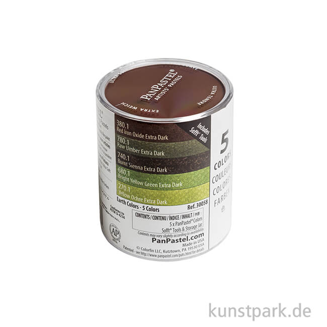 Artikelbild 2 des Artikels “PanPastel Starter Set - 5 x 9 ml Erd-Farbtöne “