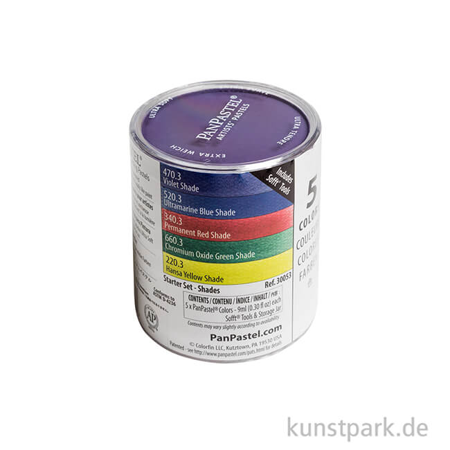 Artikelbild 2 des Artikels “PanPastel Starter Set - 5 x 9 ml gedeckt dunkle Farbtöne “