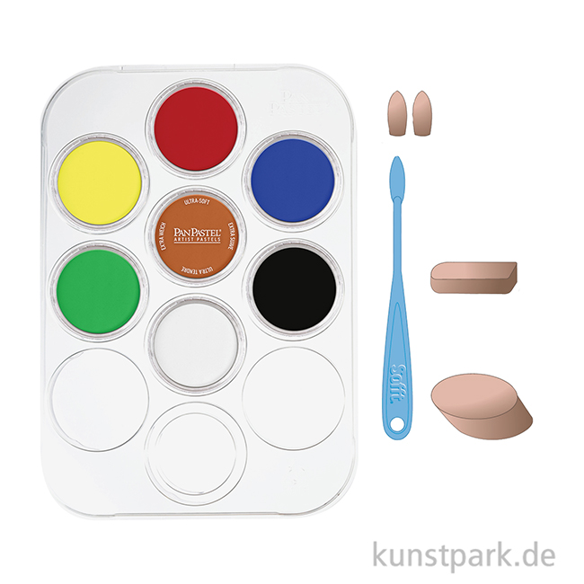 Artikelbild 2 des Artikels “PanPastel Set mit 7 Farben - Basic Colors “