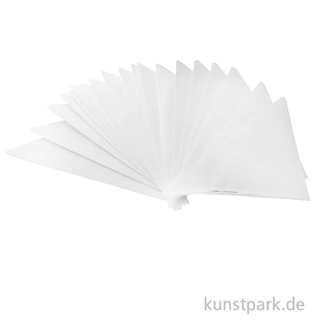 Artikelbild 2 des Artikels “Papiertüten weiß spitz, 170 mm, 20 Stück “