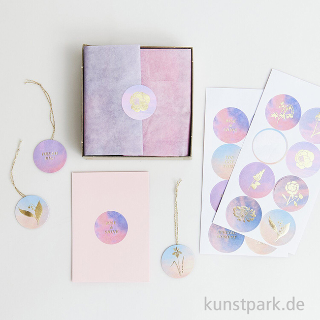 Artikelbild 2 des Artikels “Papiersticker - Blumen, The Sky is the Limit, 4 Bögen, 34 Aufkleber “