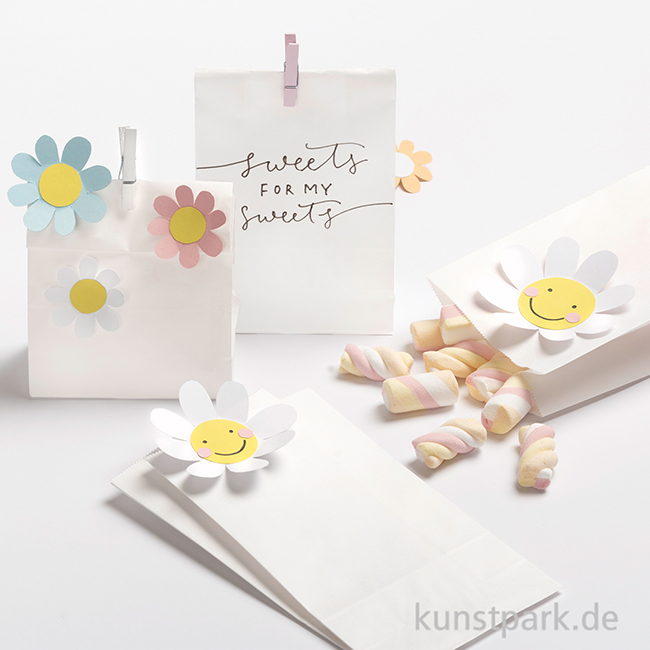 Artikelbild 2 des Artikels “Papiertüten weiß mit Blockboden, 120x60x210 mm, 15 Stück “