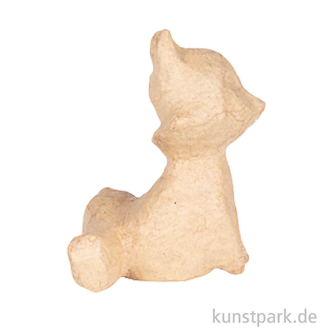 Artikelbild 2 des Artikels “Pappmaché Fuchs, 7 x 7 x 9 cm “
