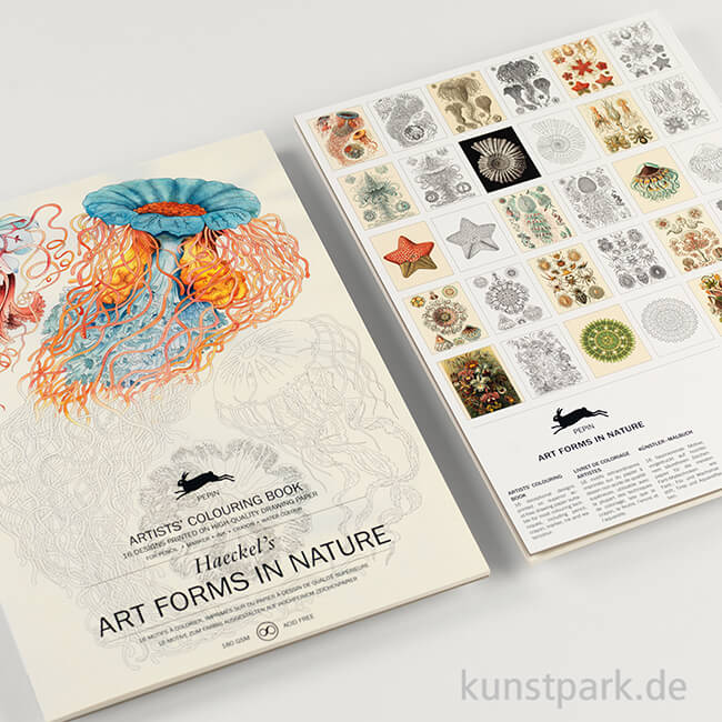 Artikelbild 2 des Artikels “PEPIN Künstler Malbuch - Art Forms in Nature “