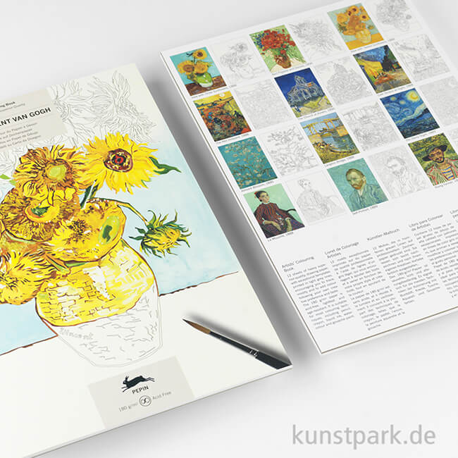 Artikelbild 2 des Artikels “PEPIN Künstler Malbuch - Vincent Van Gogh “
