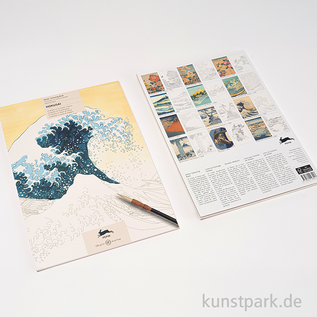 Artikelbild 2 des Artikels “PEPIN Künstler Malbuch - Hokusai “