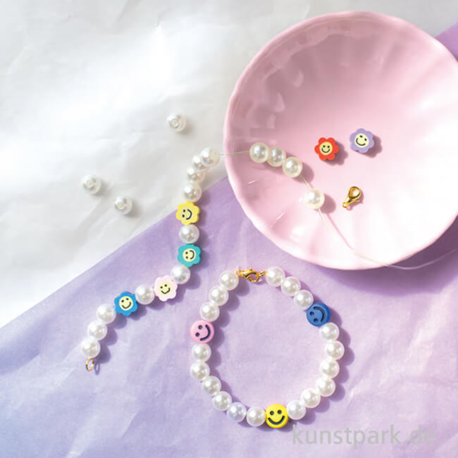 Artikelbild 2 des Artikels “Perlen Mix - SMILEY, 160 Teile “