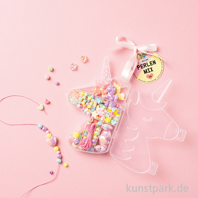 Artikelbild 2 des Artikels “Perlen Mix - UNICORN, 170 Teile “