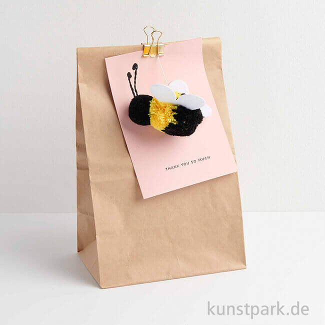Artikelbild 2 des Artikels “Pompon Biene zum Hängen “