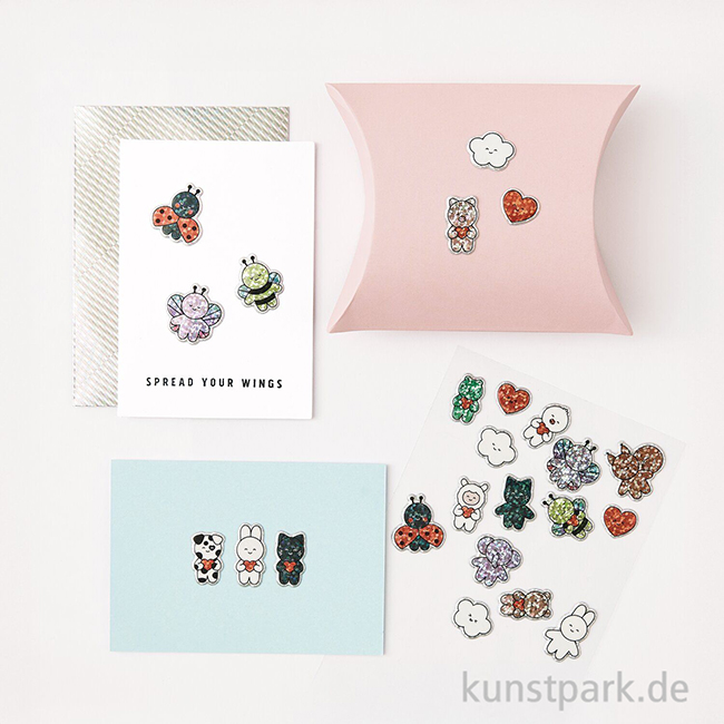 Artikelbild 2 des Artikels “Puffy Sticker - Chingu, Holographisch, 1 Bogen “