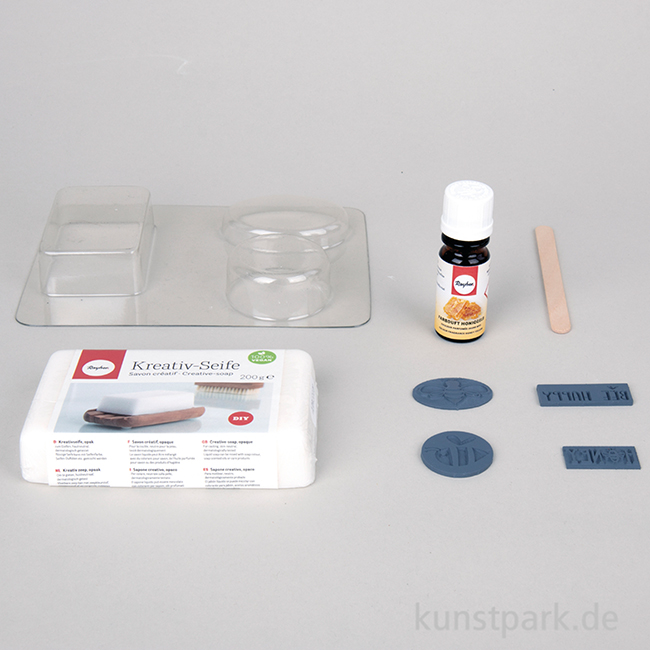 Artikelbild 2 des Artikels “Rayher Seifengießset Honey Bee mit Seife, Formen und Zubehör “