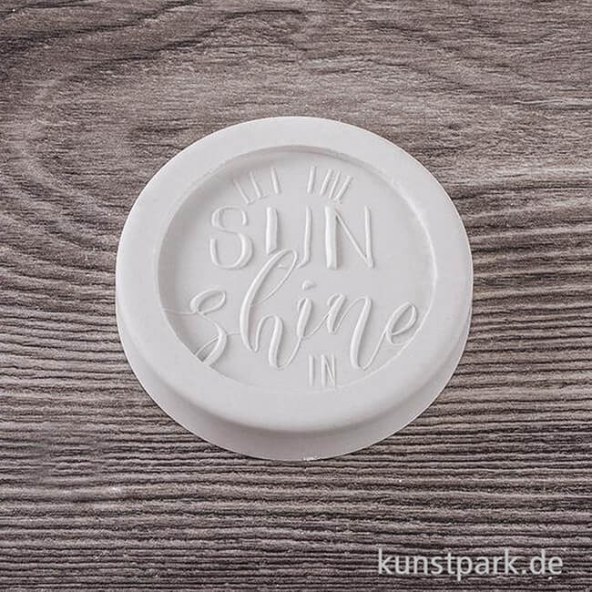 Artikelbild 2 des Artikels “Gießform Label - SUN Shine, 4,5 cm, 1 Stück “