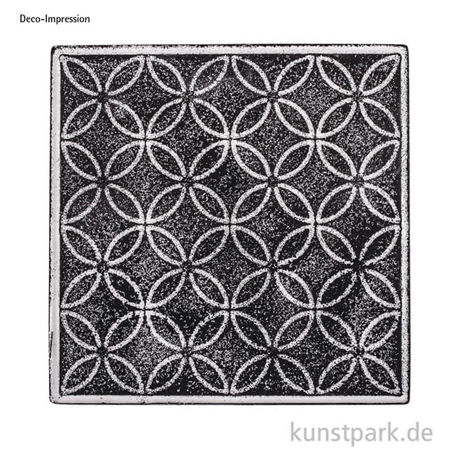 Artikelbild 2 des Artikels “Relief-Eingießplatte für Fliese - Blumenzirkel “