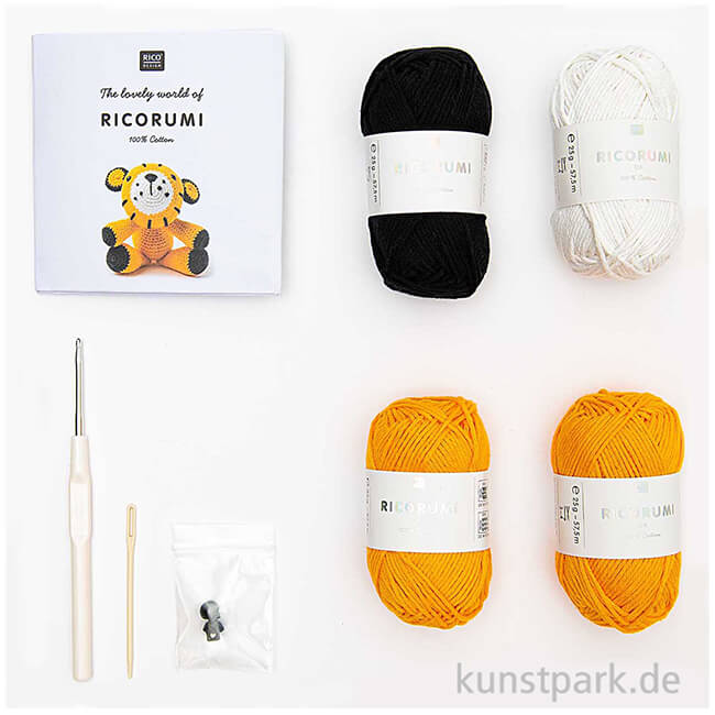 Artikelbild 2 des Artikels “Ricorumi Häkelset - Amigurumi Tiger “