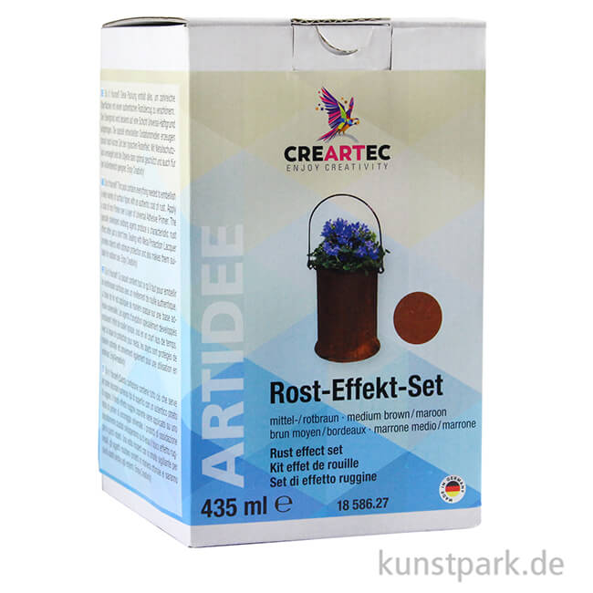 Artikelbild 2 des Artikels “Rosteffekt Einsteiger-Set - Mittelbraun bis Rotbraun “