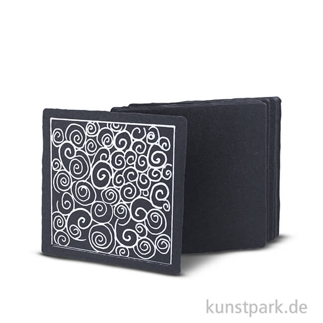 Artikelbild 2 des Artikels “Sakura ZENTANGLE Papier, 20 schwarze Kacheln, 89 mm “