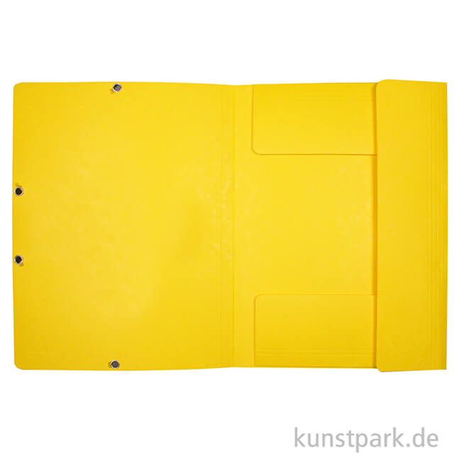 Artikelbild 2 des Artikels “Sammelmappe aus Manilakarton mit Gummiverschluss, DIN A4 Gelb“