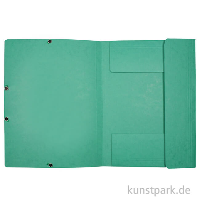 Artikelbild 2 des Artikels “Sammelmappe aus Manilakarton mit Gummiverschluss, DIN A4 Grün“
