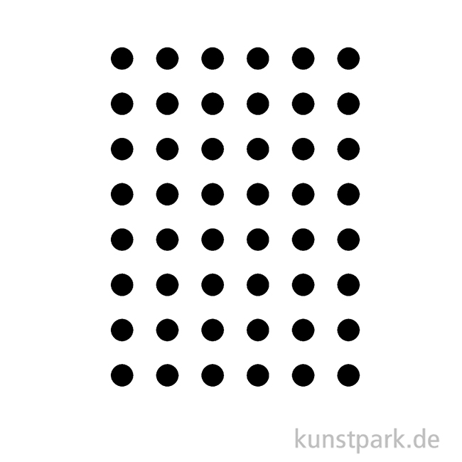 Artikelbild 2 des Artikels “Schablone - Muster Punkte, Dots, A5 “