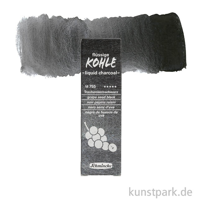 Artikelbild 2 des Artikels “Schmincke Flüssige Kohle Traubenkernschwarz 15 ml “