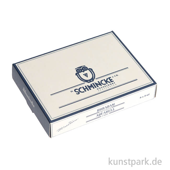 Artikelbild 2 des Artikels “Schmincke HORADAM Aquarellkasten, Retro II, Metall, 6 x 5 ml Tuben “